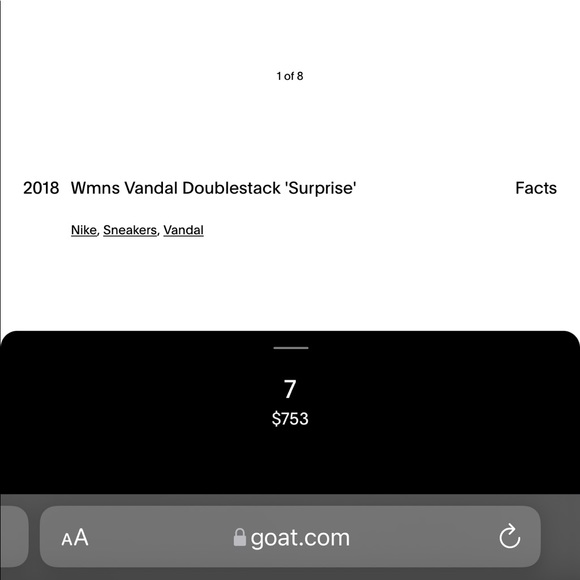 🛑SOLD🛑 ORIGINAL Nike vandal 2k Wmns Vandal Doublestack 'Surprise' - Picture 14 of 14